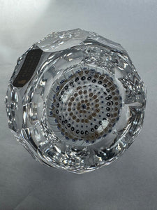 Whitefriars Full Lead Crystal Paperweight
