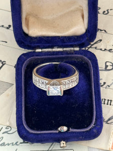 Exquisite 18ct White Gold & Diamond Solitaire Ring – 1.25ct Total