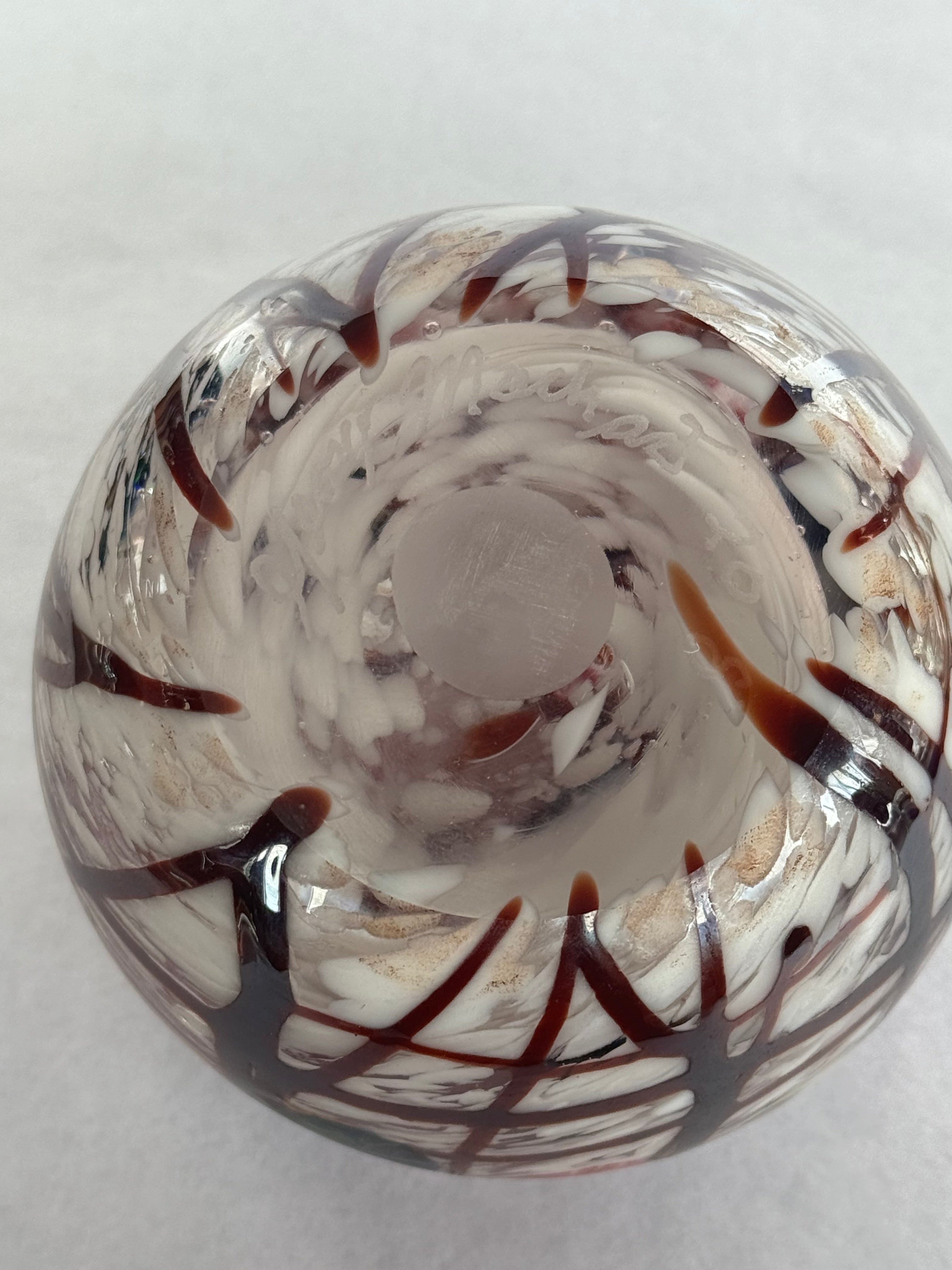 Machart Glass Paperweight Stunning