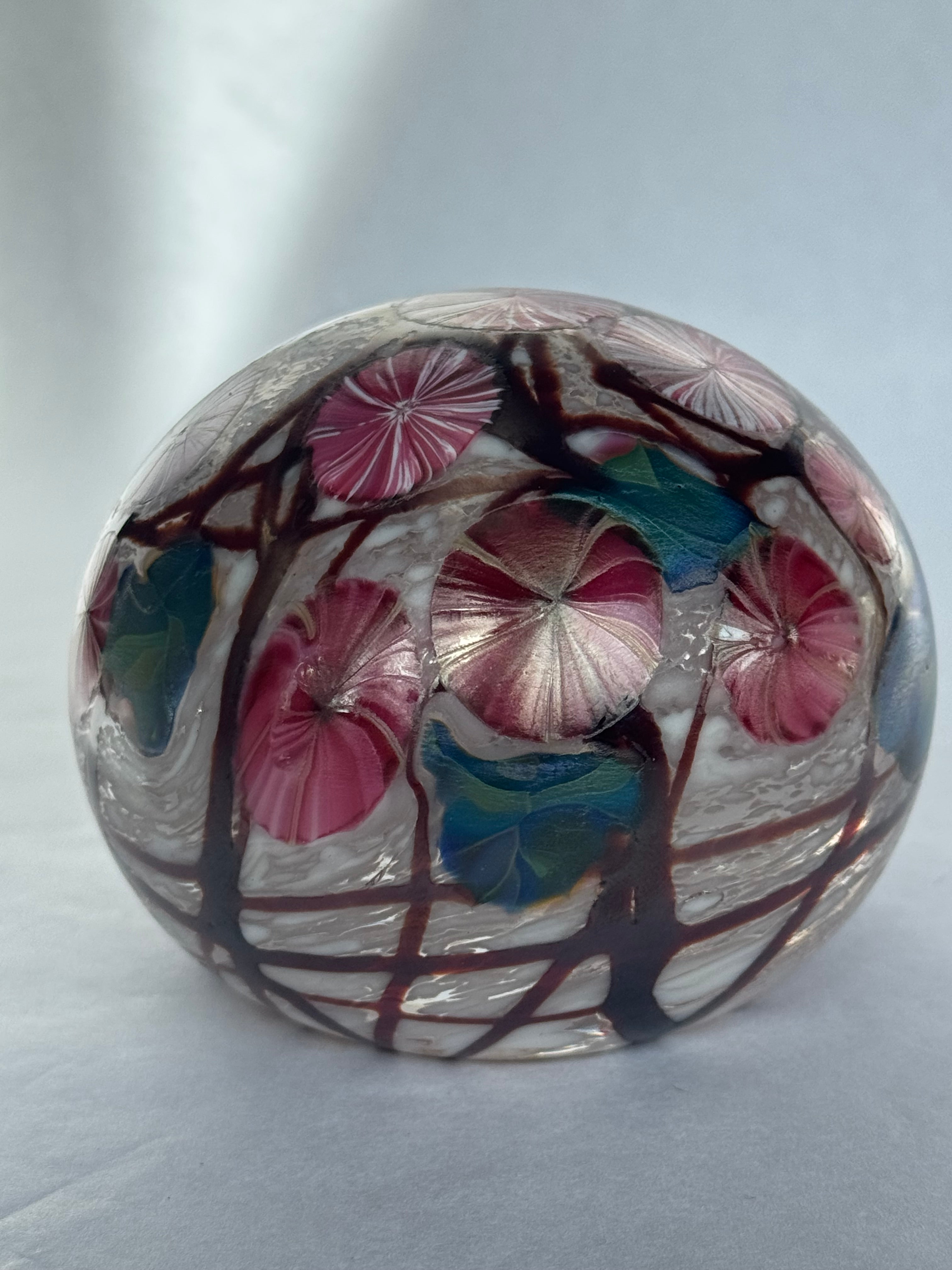 Machart Glass Paperweight Stunning