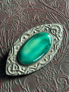 Arts & Crafts Brooch Large Beauty - Statement Piece