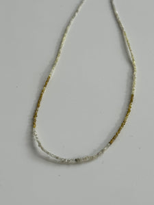 Raw Diamond Necklace 18ct Gold Yellow Gold Clasp - Unique Gift