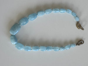 Stunning Filagree Vanessa Stowers Aquamarine Necklace