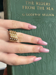 18ct Yellow Gold & Diamond Hand Made Ring Valuation $3750