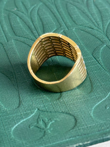 18ct Yellow Gold & Diamond Hand Made Ring Valuation $3750