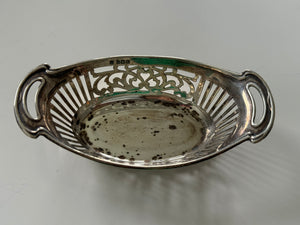 Birmingham Sterling Silver Circa 1939 Bon Bon Dish