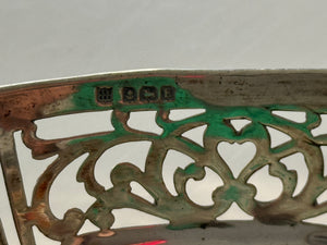 Birmingham Sterling Silver Circa 1939 Bon Bon Dish
