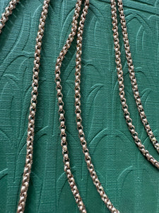 Antique 9ct Rose Gold Pocket Watch Chain – Rare & Stunning!