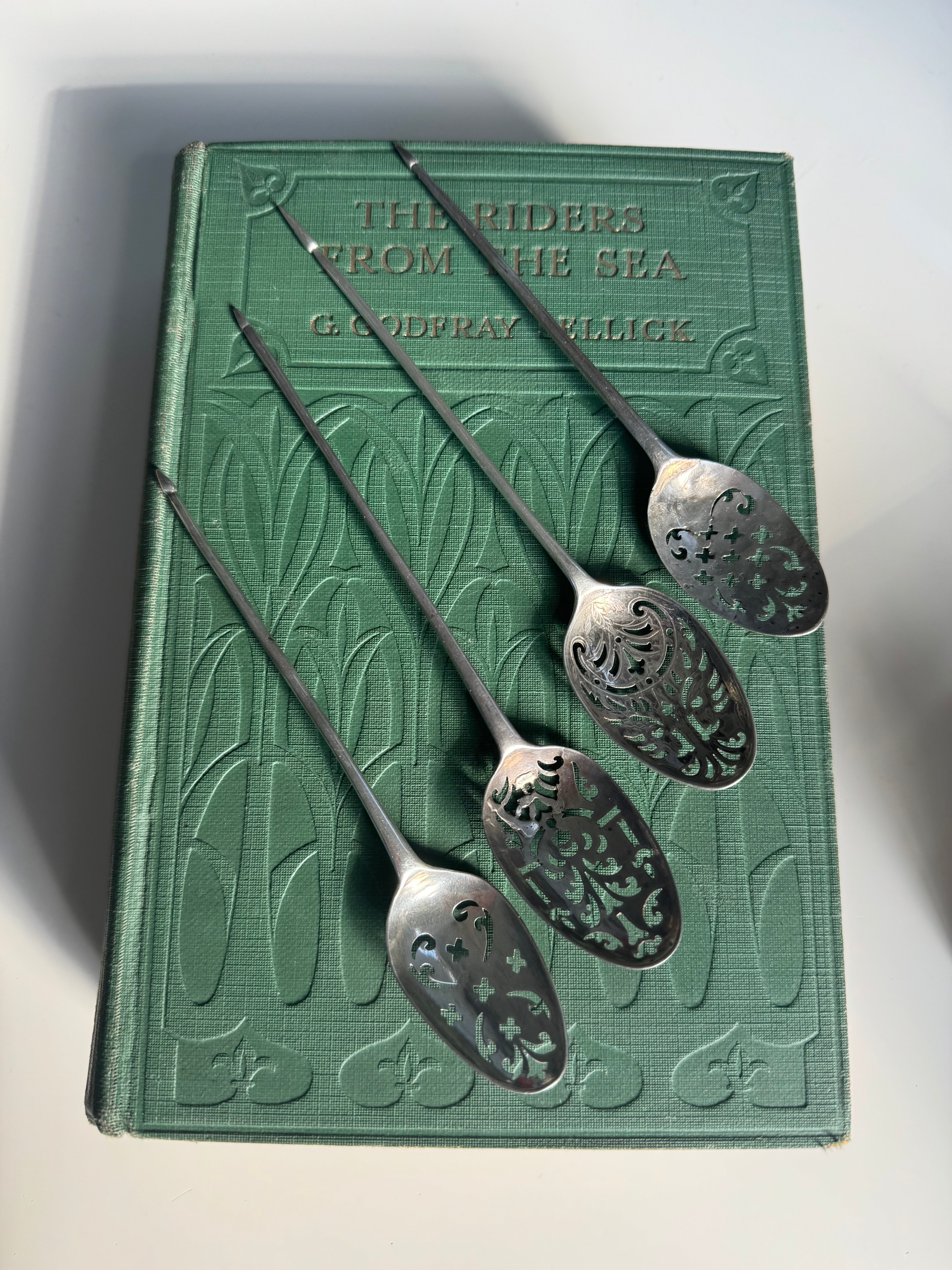 Georgian Four Mote Spoons 31.56g