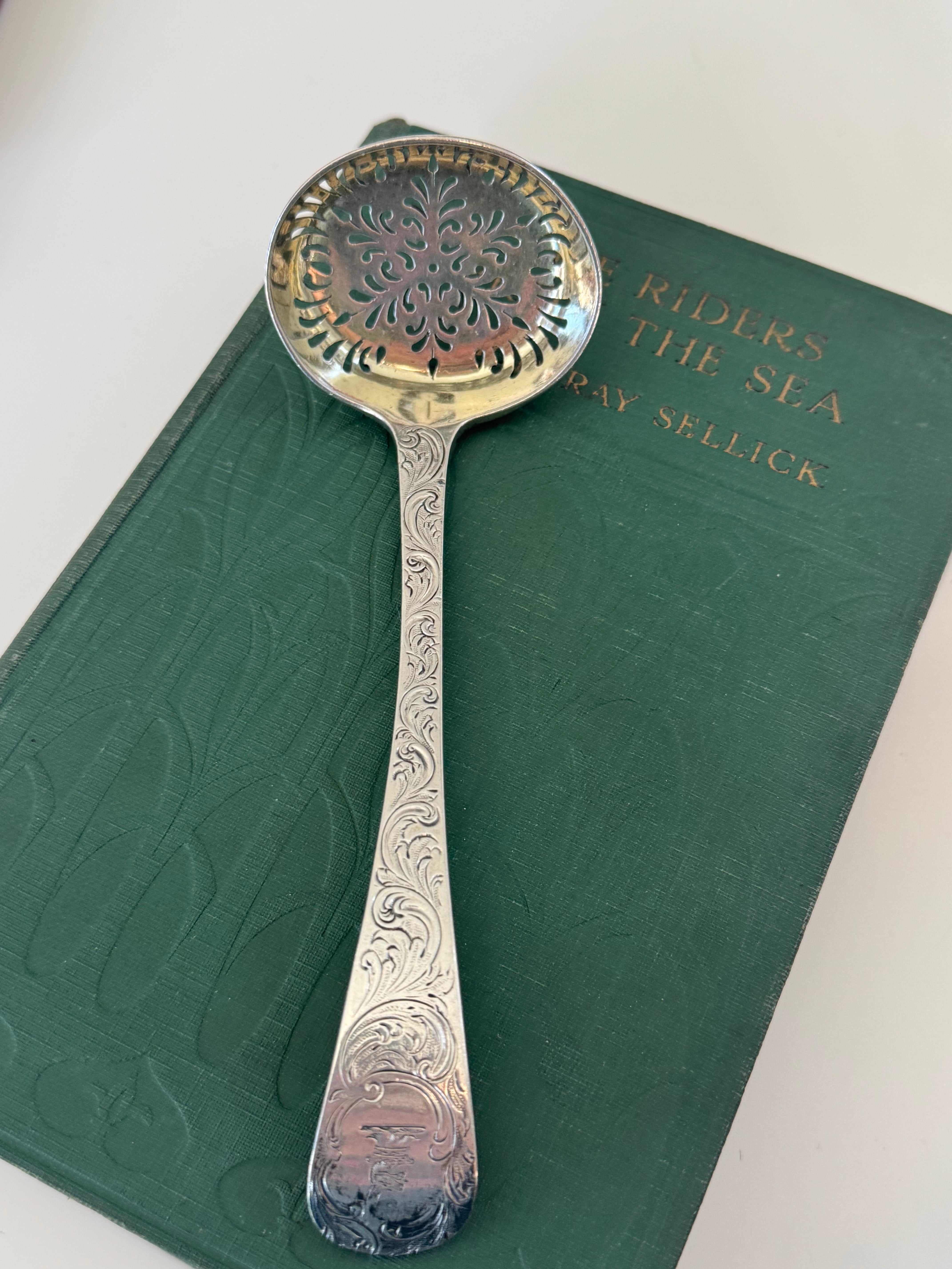 Sterling Silver Spoon Clear Marks 55.01g