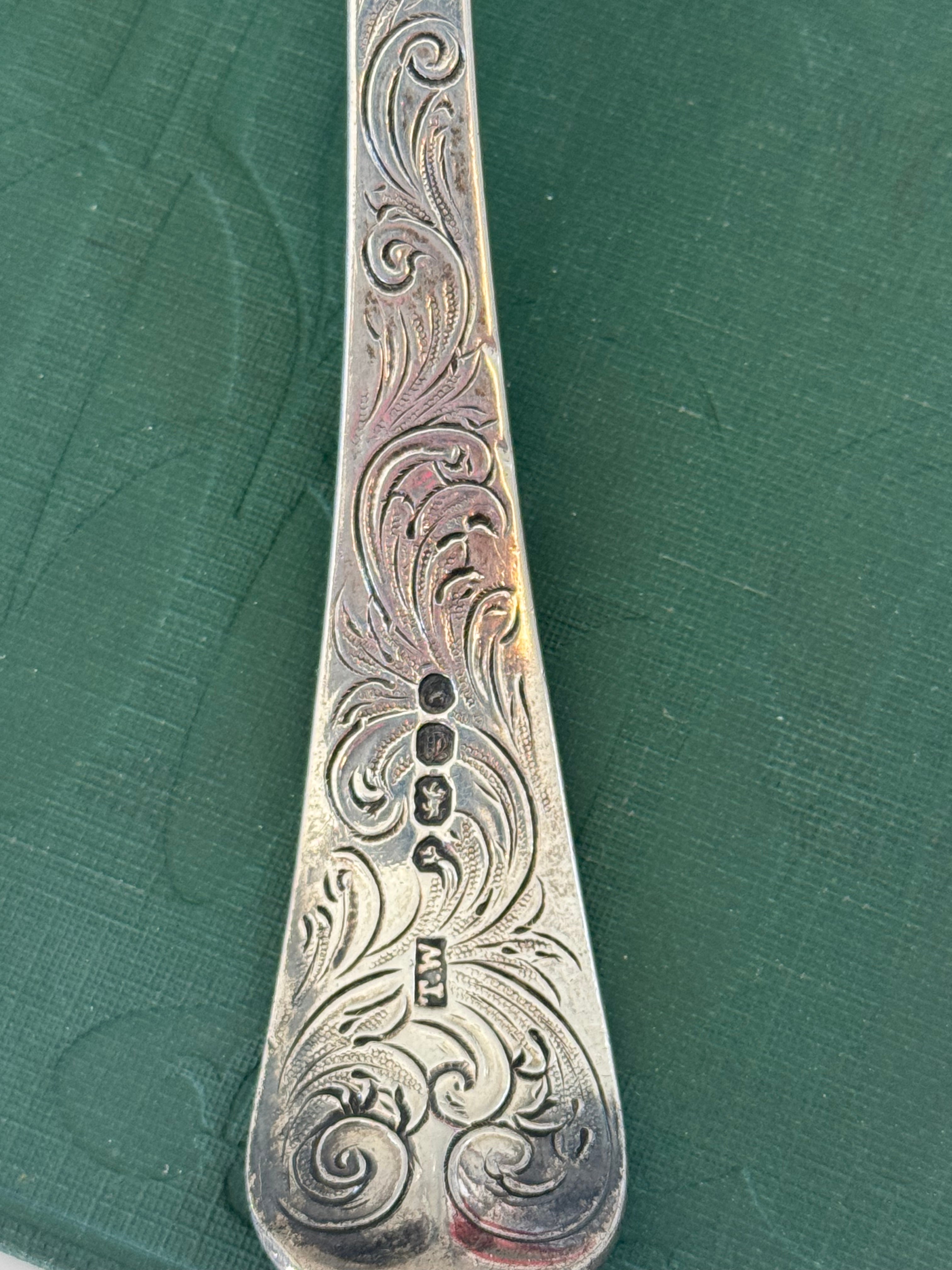 Sterling Silver Spoon Clear Marks 55.01g