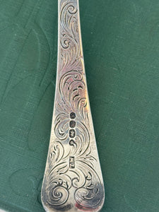 Sterling Silver Spoon Clear Marks 55.01g