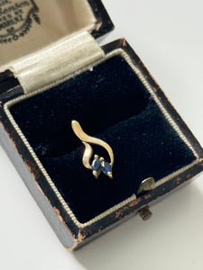 9ct Yellow Gold & Sapphire Pendant – Elegant & Timeless