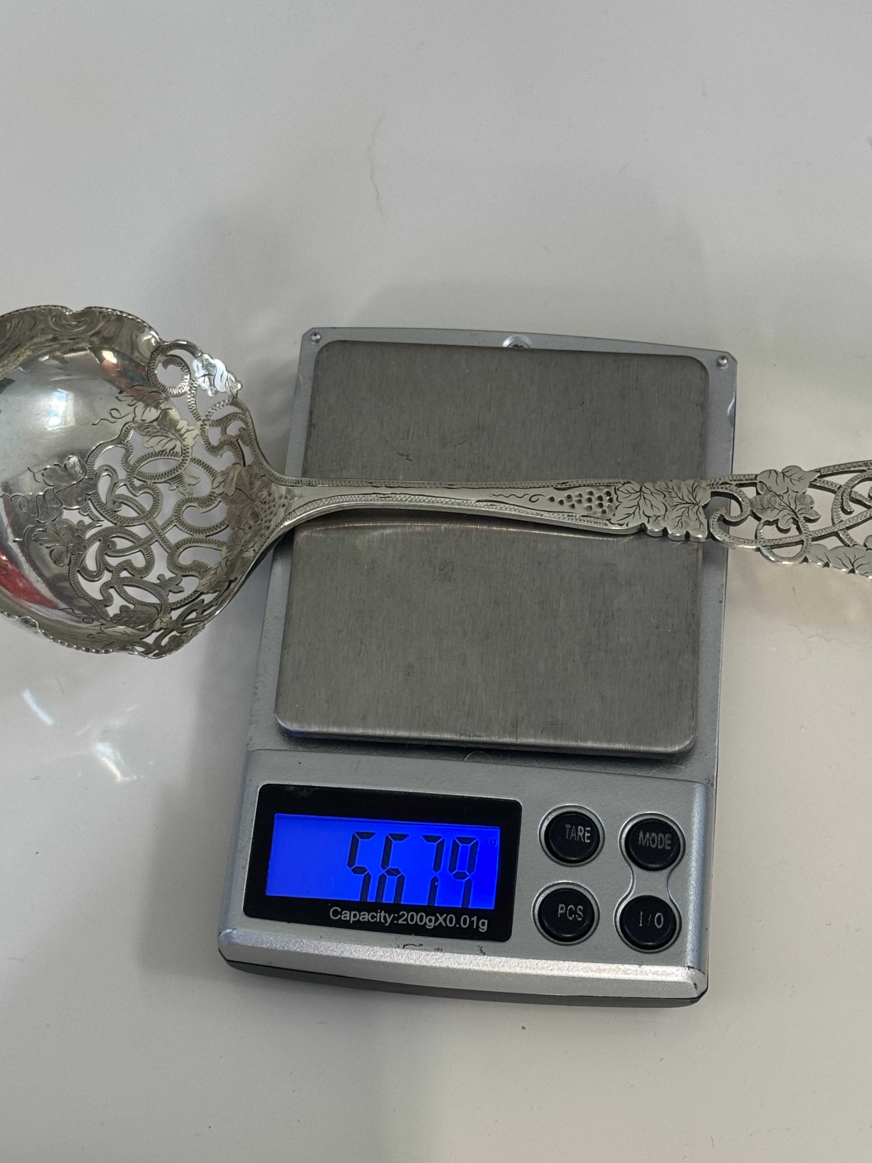 Sterling Silver spoon 1904 56.79g