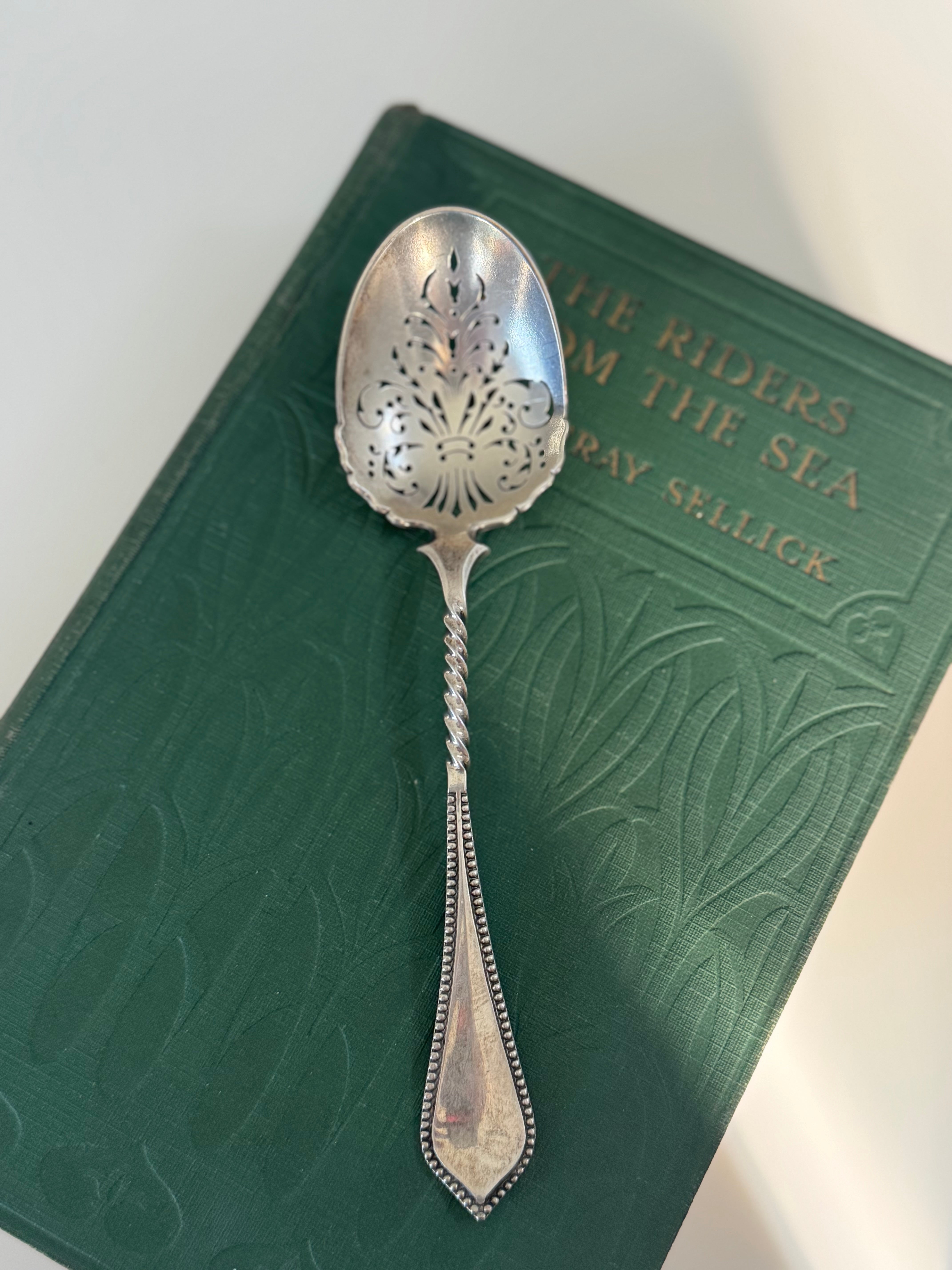 Sterling Silver Spoon Clear Marks 26.05g