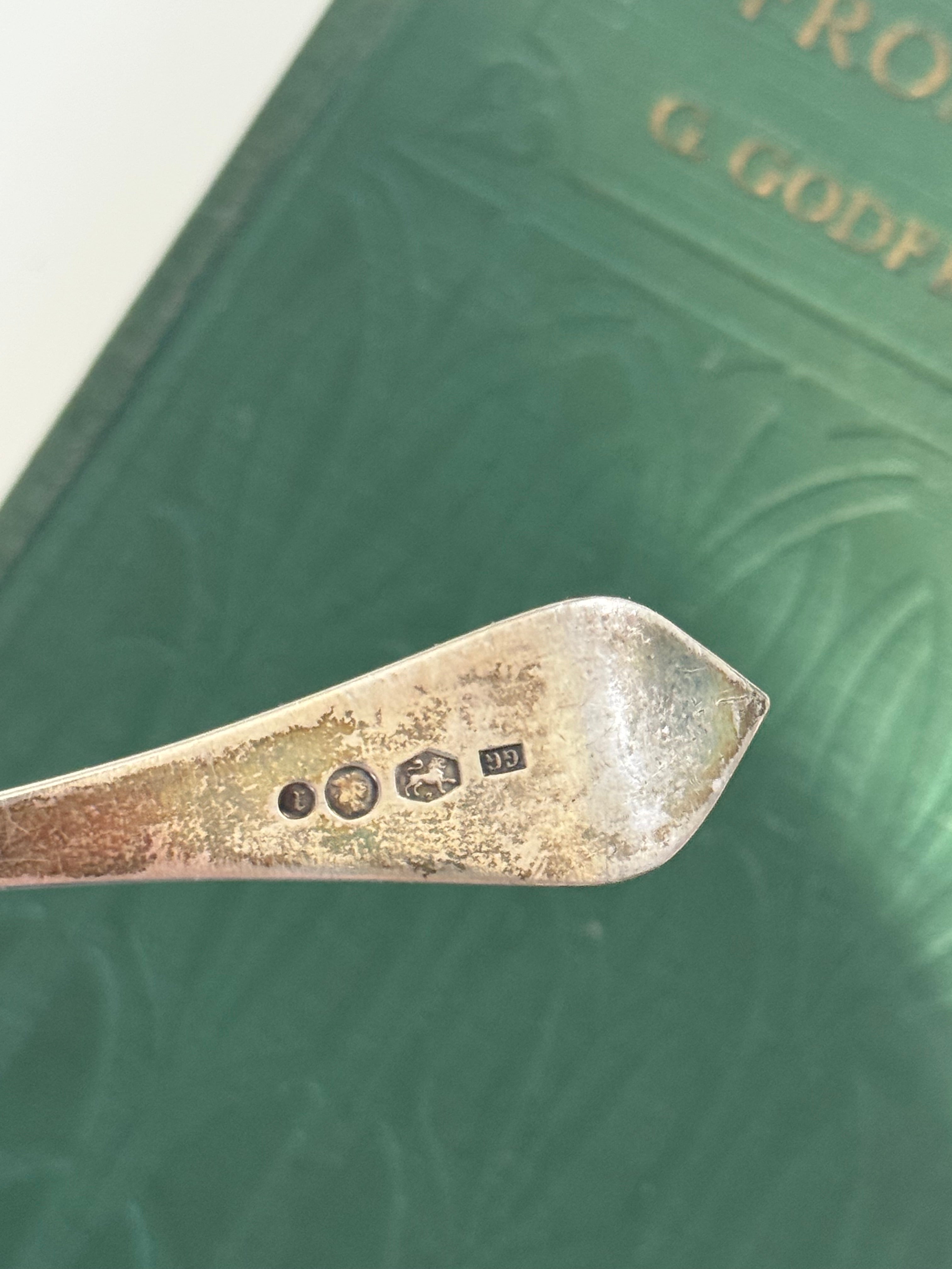 Sterling Silver Spoon Clear Marks 26.05g