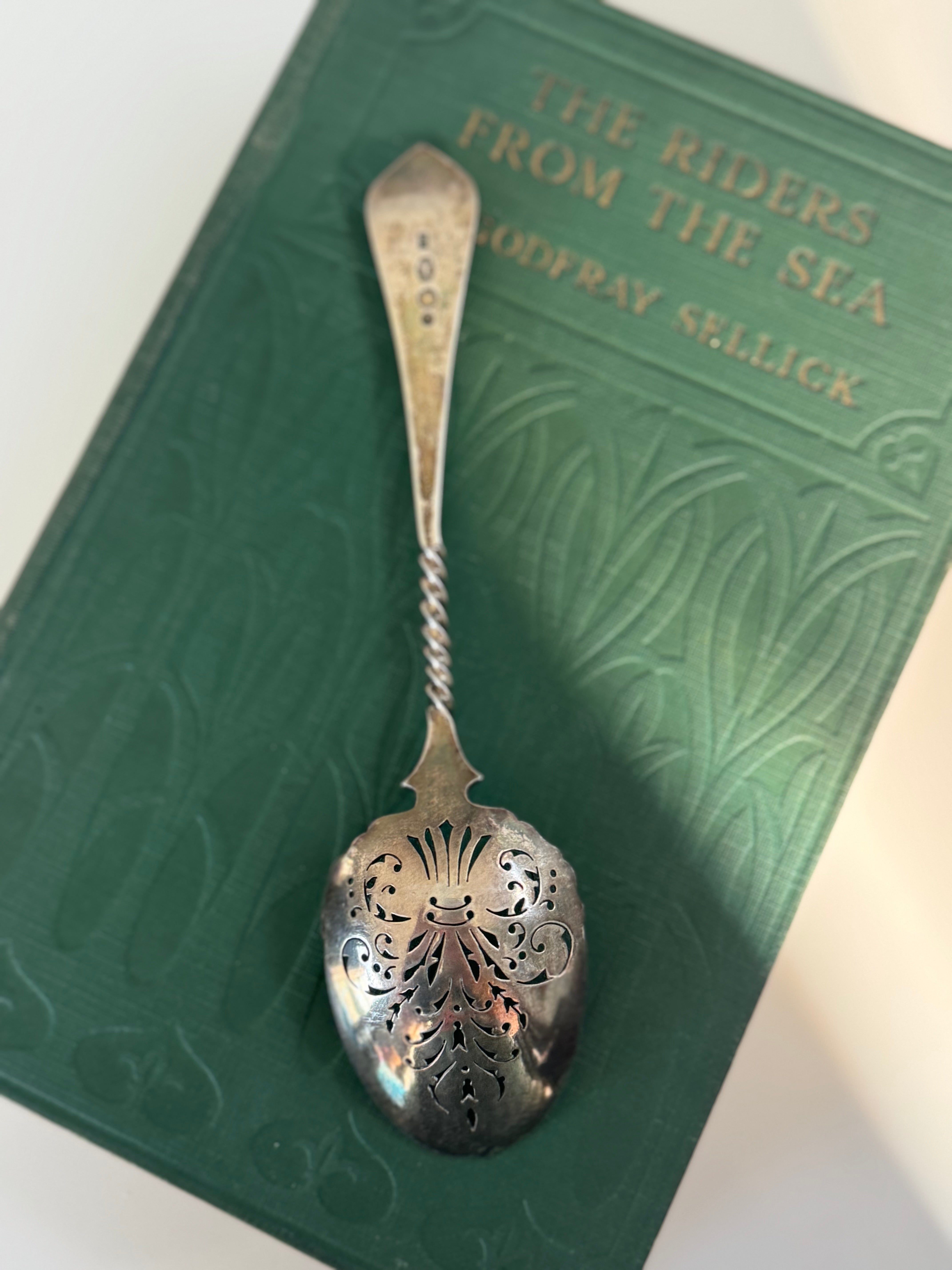 Sterling Silver Spoon Clear Marks 26.05g