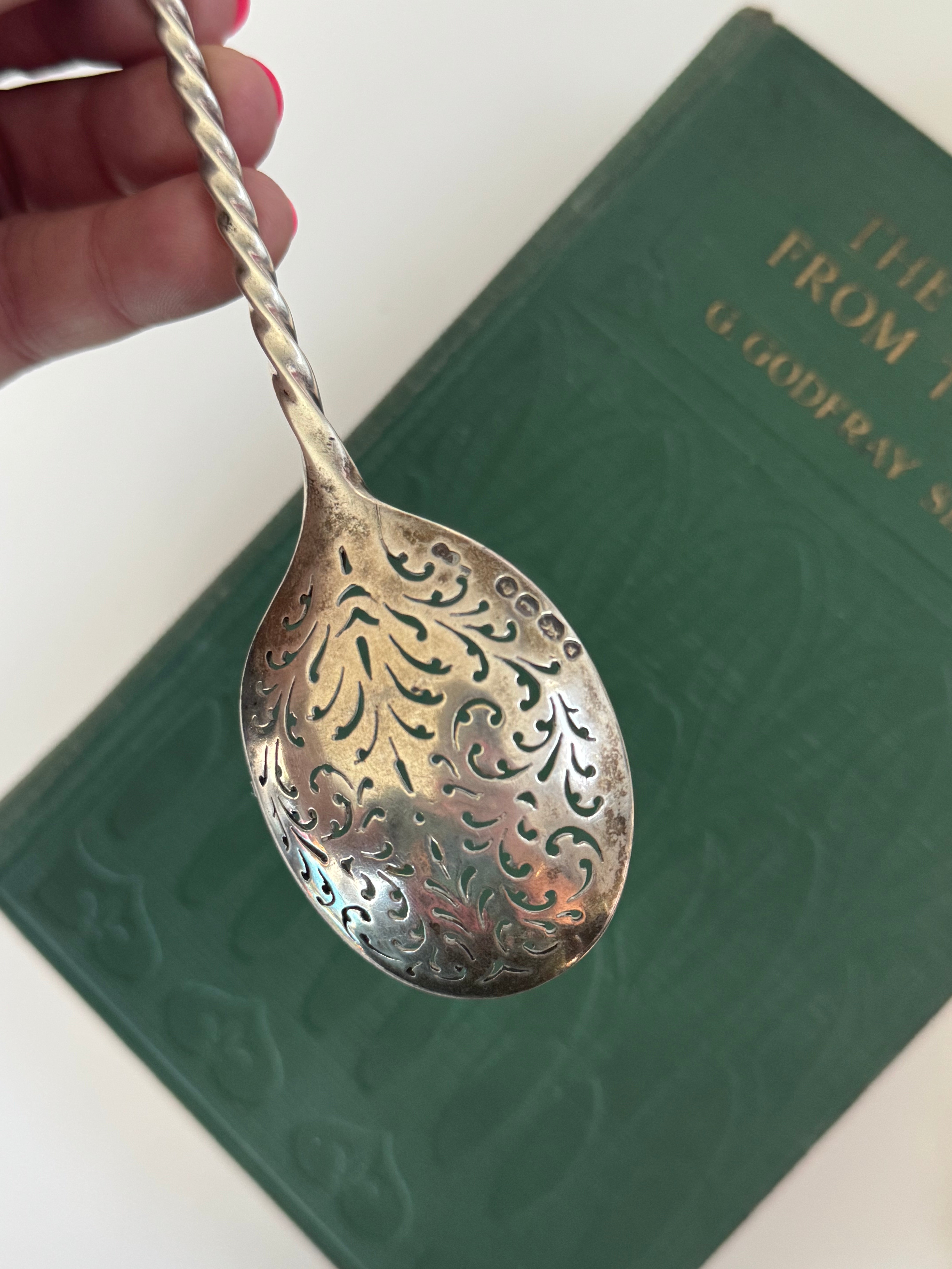 Sterling Silver spoon 1861 38.60g