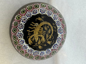 1970/80's Murano Zodiac Paperweight Scorpio