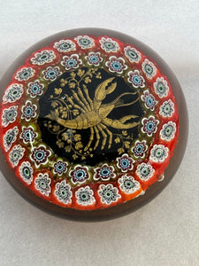 1970/80's Murano Zodiac Paperweight Cancer