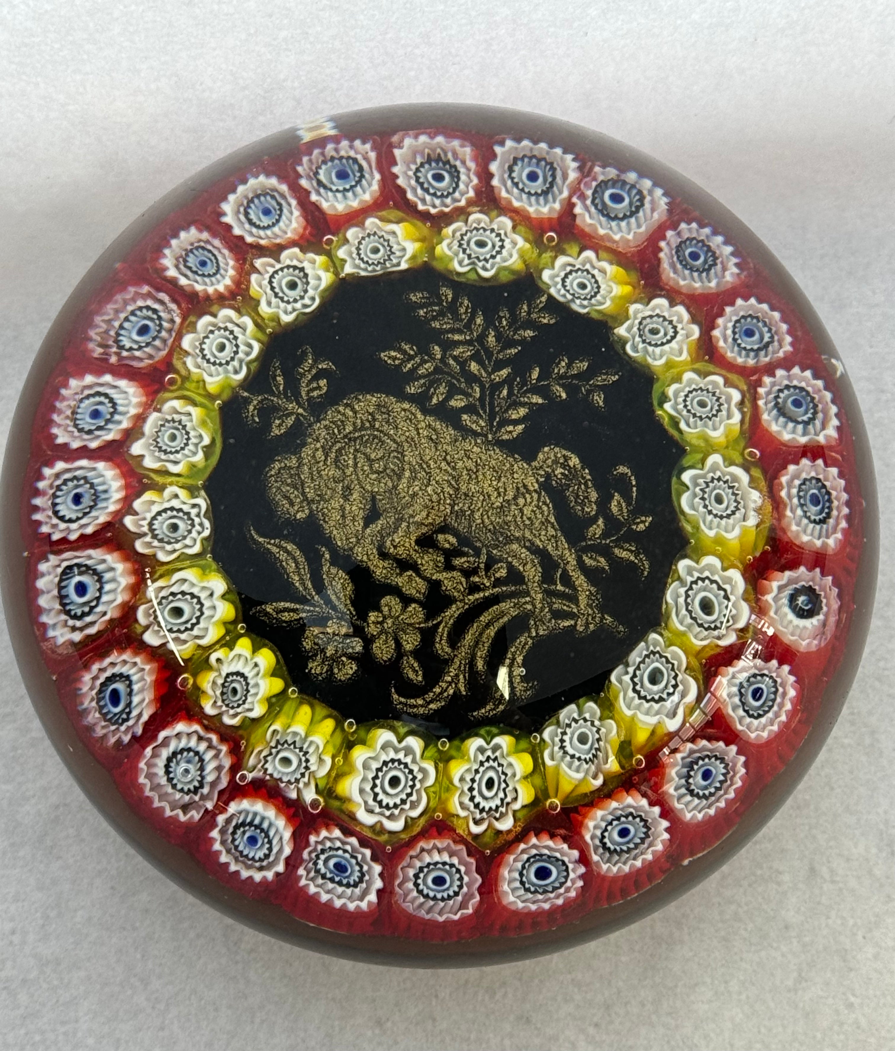 1970/80's Murano Zodiac Paperweight Aries