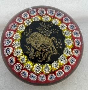 1970/80's Murano Zodiac Paperweight Aries
