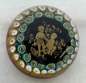 1970/80's Murano Zodiac Paperweight Gemini