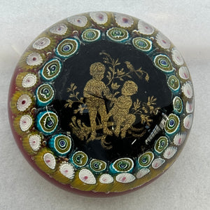 1970/80's Murano Zodiac Paperweight Gemini