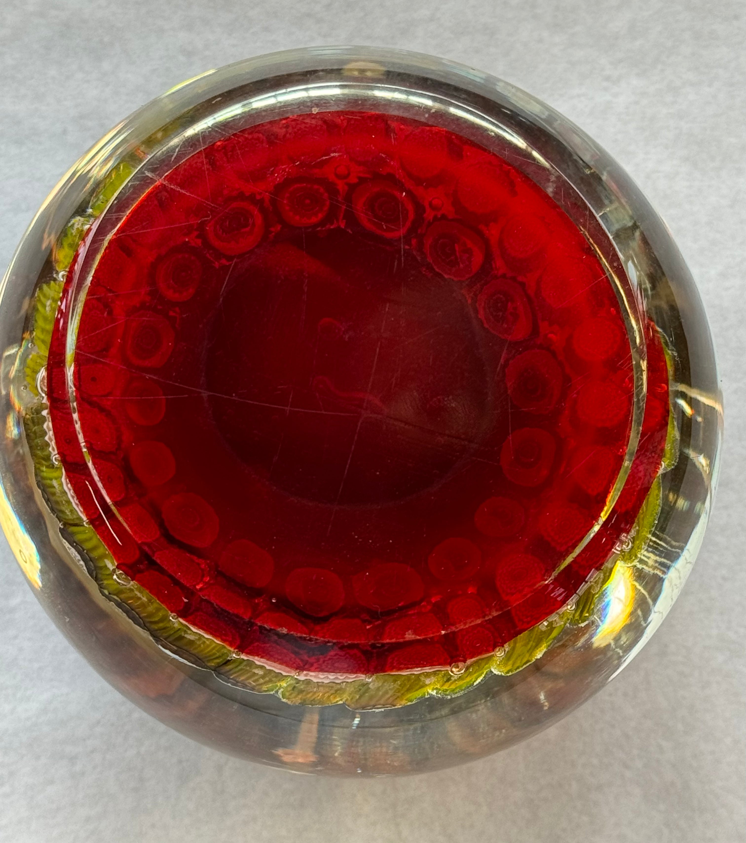 1970/80's Murano Zodiac Paperweight Gemini