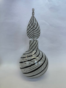 Twiss Glass by Michael Hunter Large Perfume Bottle