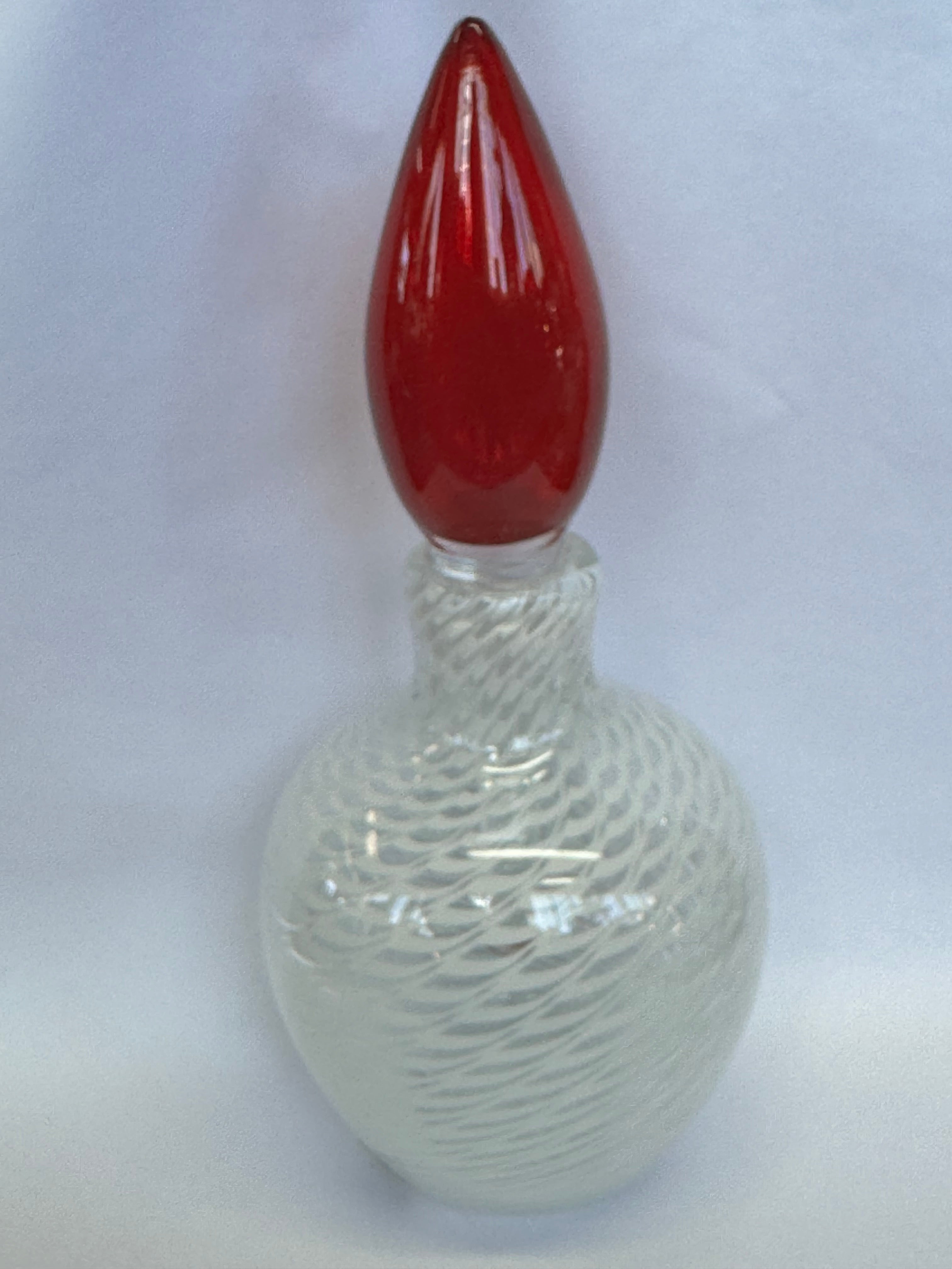 Twiss Glass by Michael Hunter Large Perfume Bottle
