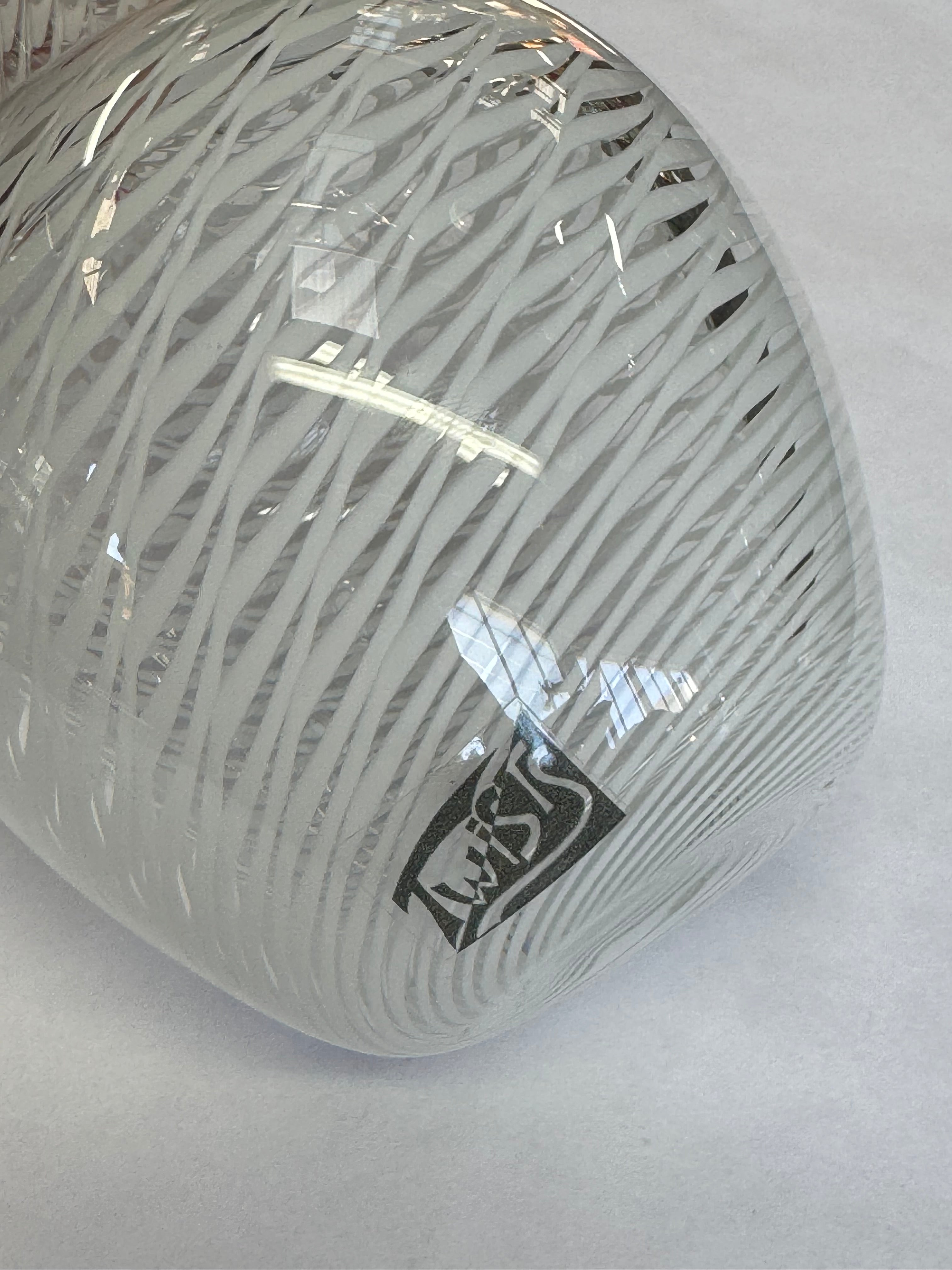 Twiss Glass by Michael Hunter Large Perfume Bottle