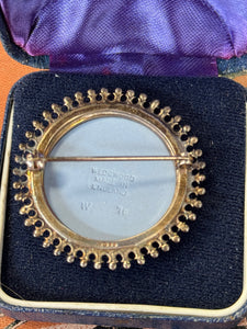 Wedgwood Boxed Sterling Silver Brooch