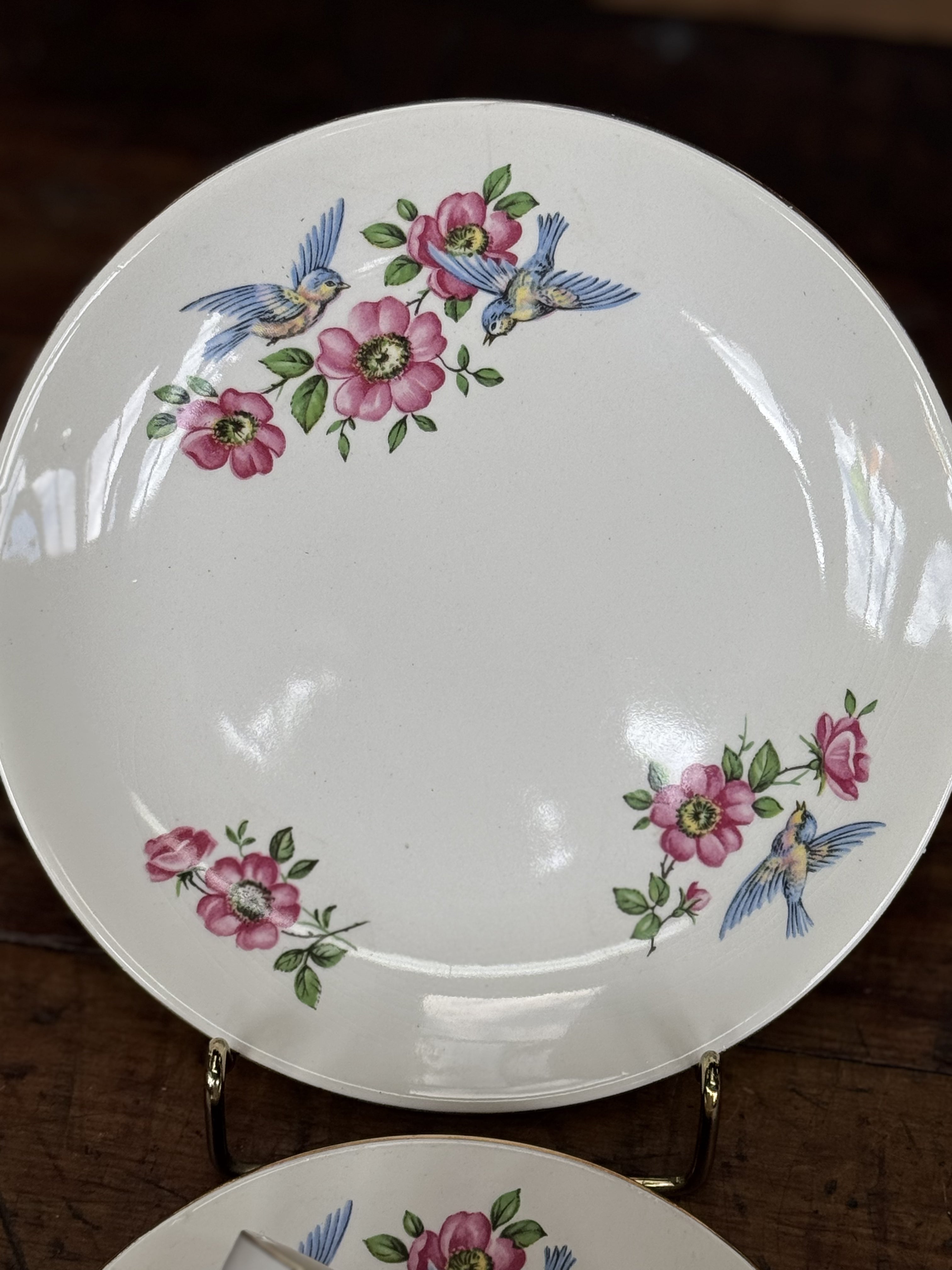 Crown Lynn Kelston Potteries Blue Bird Beautiful