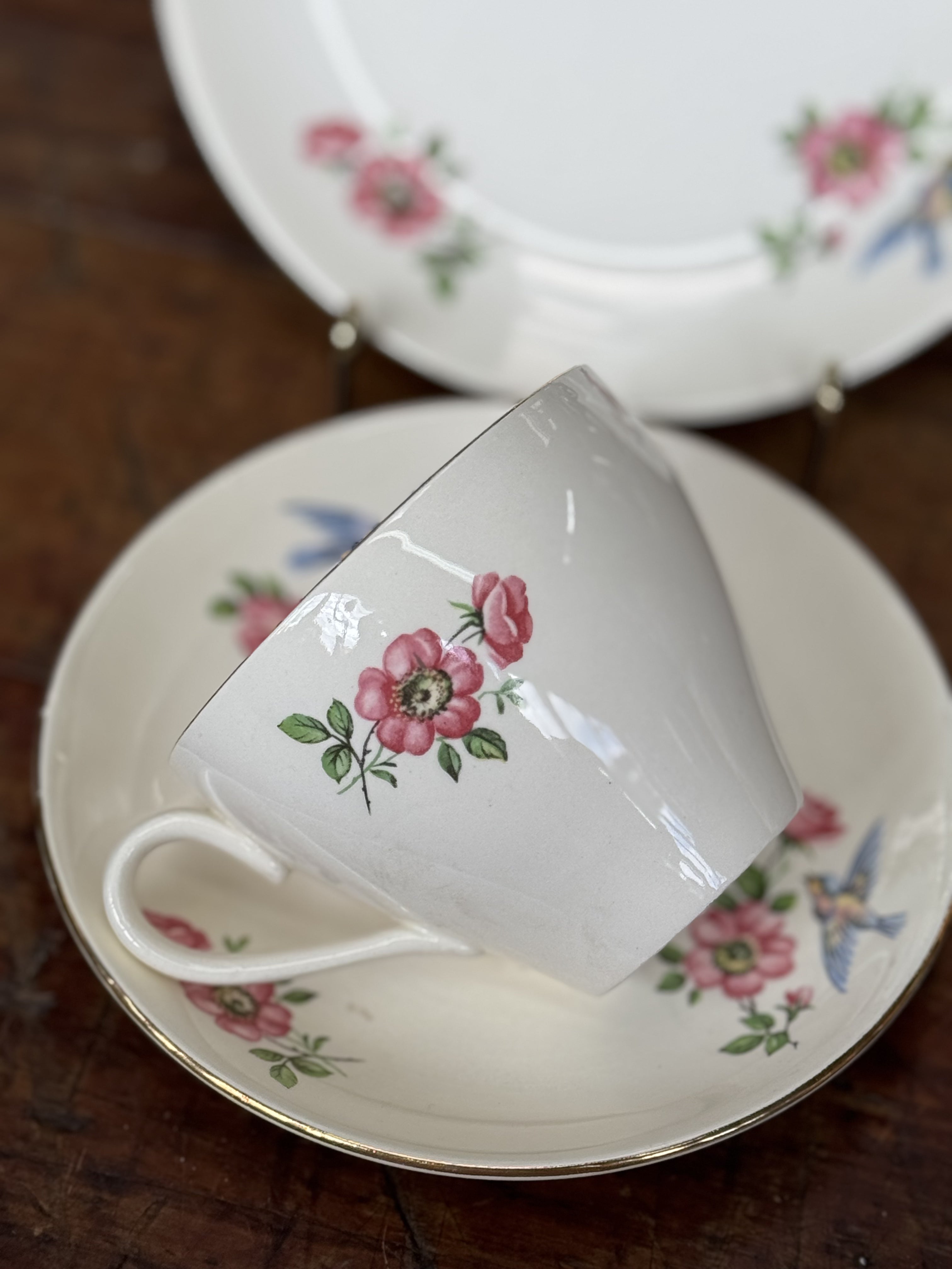 Crown Lynn Kelston Potteries Blue Bird Beautiful
