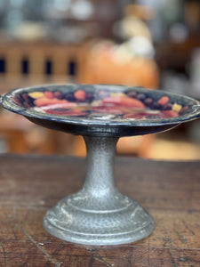 Liberty & Co Moorcroft Pomeganate Signed Pewter Stand