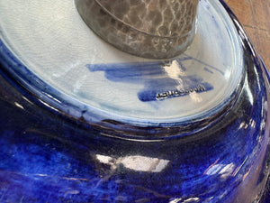 Liberty & Co Moorcroft Pomeganate Signed Pewter Stand