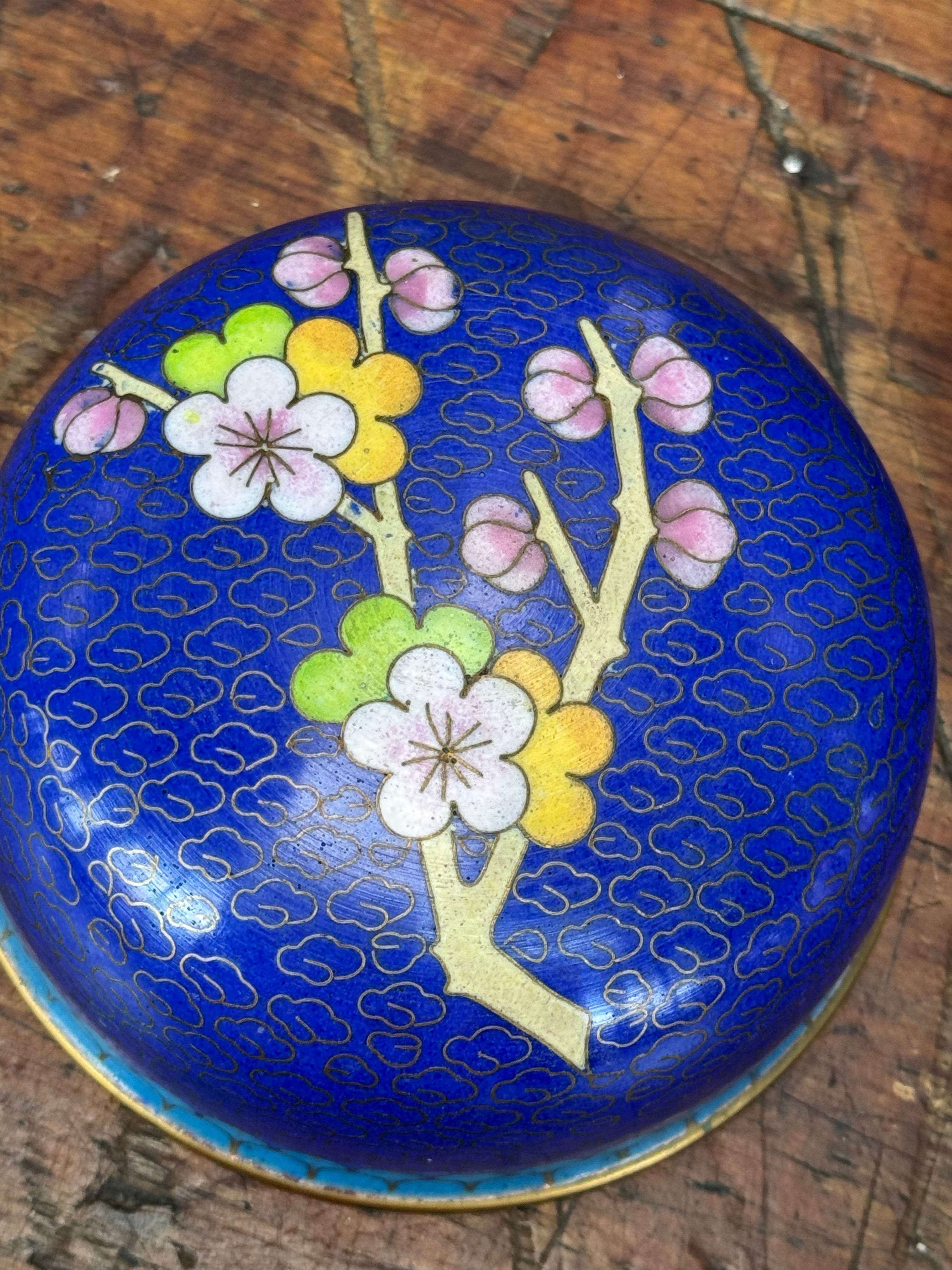 Large Cloisonné Ginger Jar