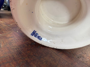 Large Briar Rose Bowl Royal Doulton Flo Blue