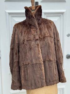 Stunning Antique Mink Jacket Size 14