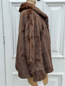 Stunning Antique Mink Jacket Size 14