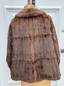 Stunning Antique Mink Jacket Size 14