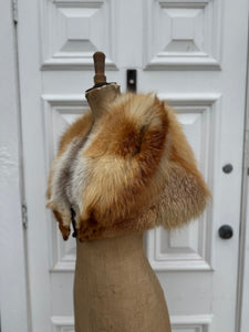 Stunning Antique Lewis Fur Fox Caramel Cape Size 8-10