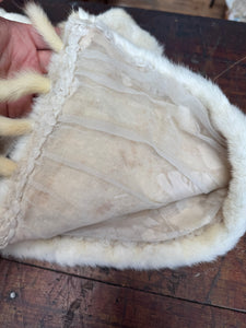 Stunning Vintage Ermine Cape/Shawl