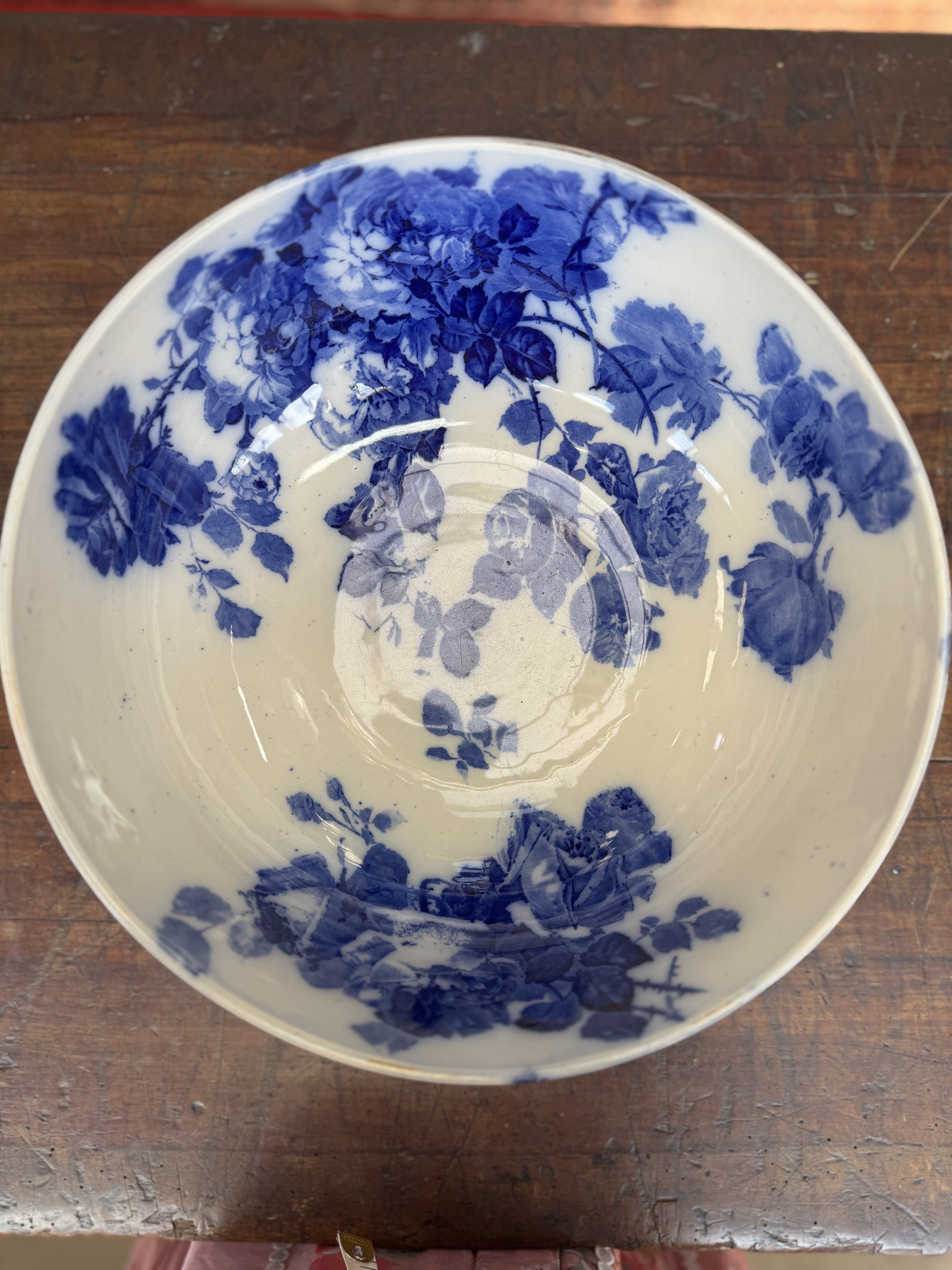 Large Royal Doulton Flo Blue Gloire De Dijon
