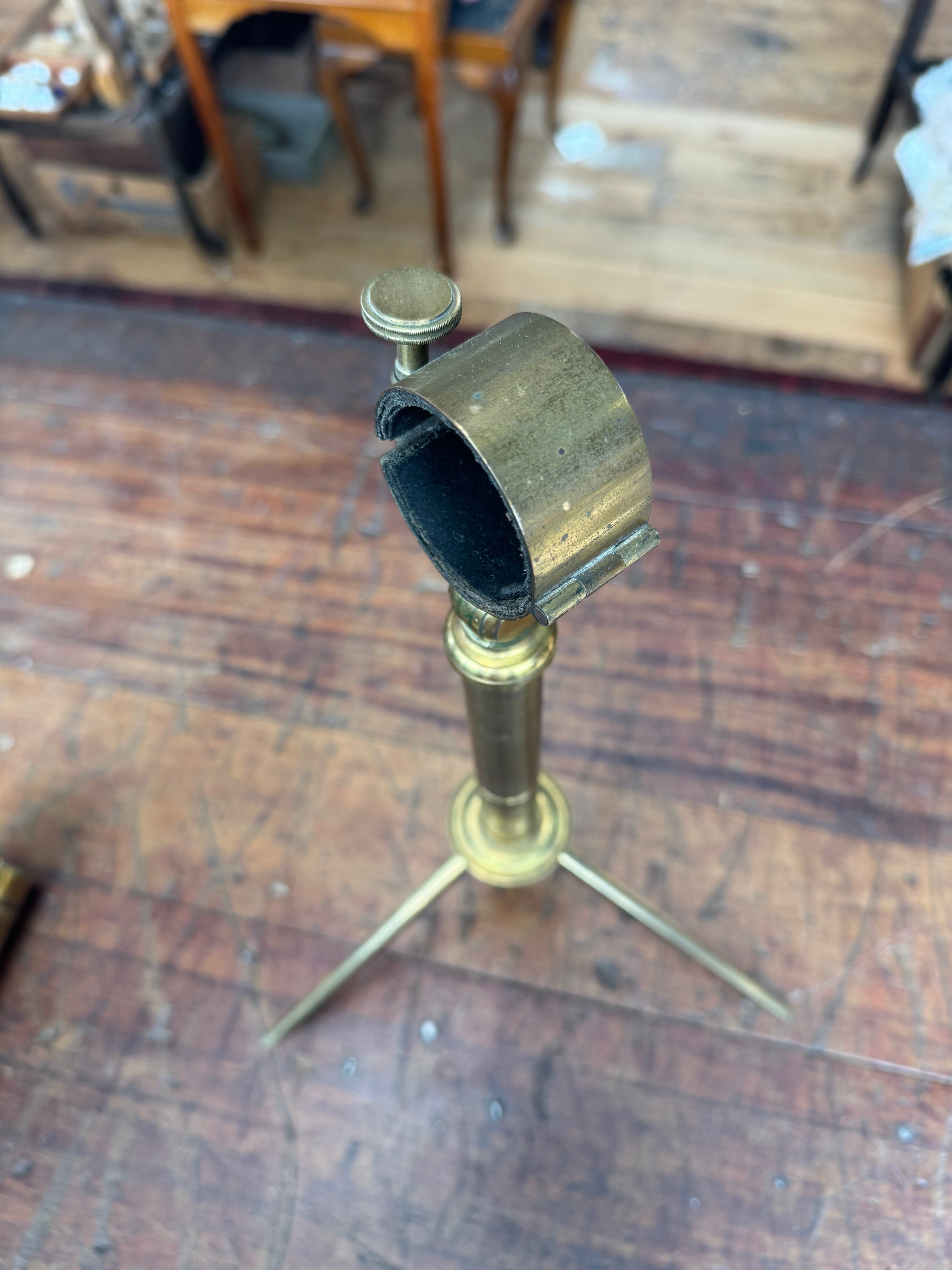 Antique Ling Chevallier Optician Paris Circa 1880's Telescope