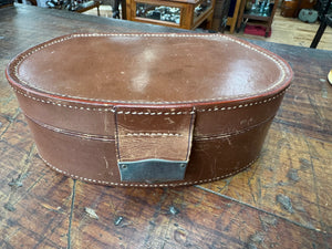 Leather Collar Box with Collars & Studs