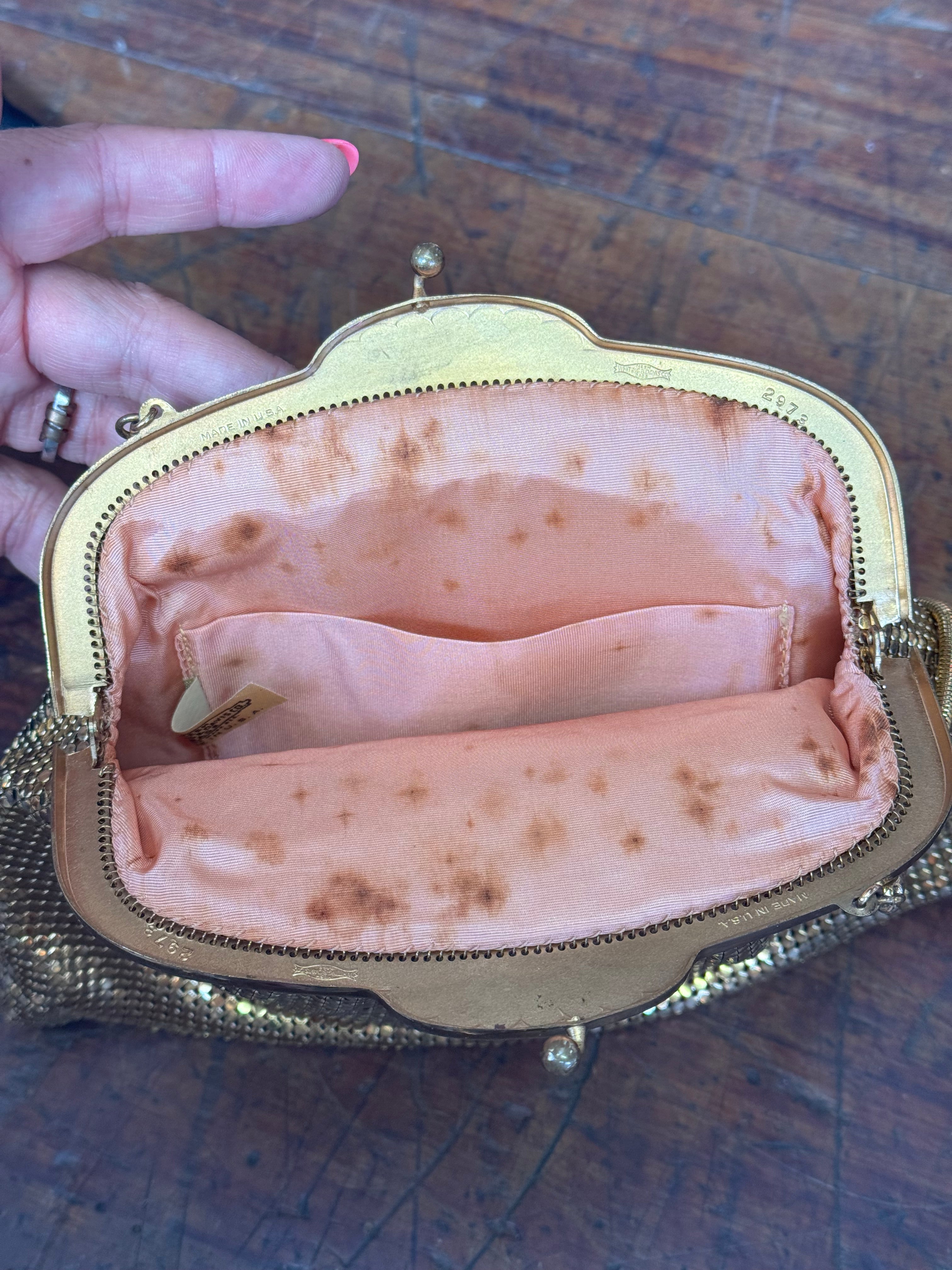 Whiting & Davis Mesh Hand Bag - Wonderful!