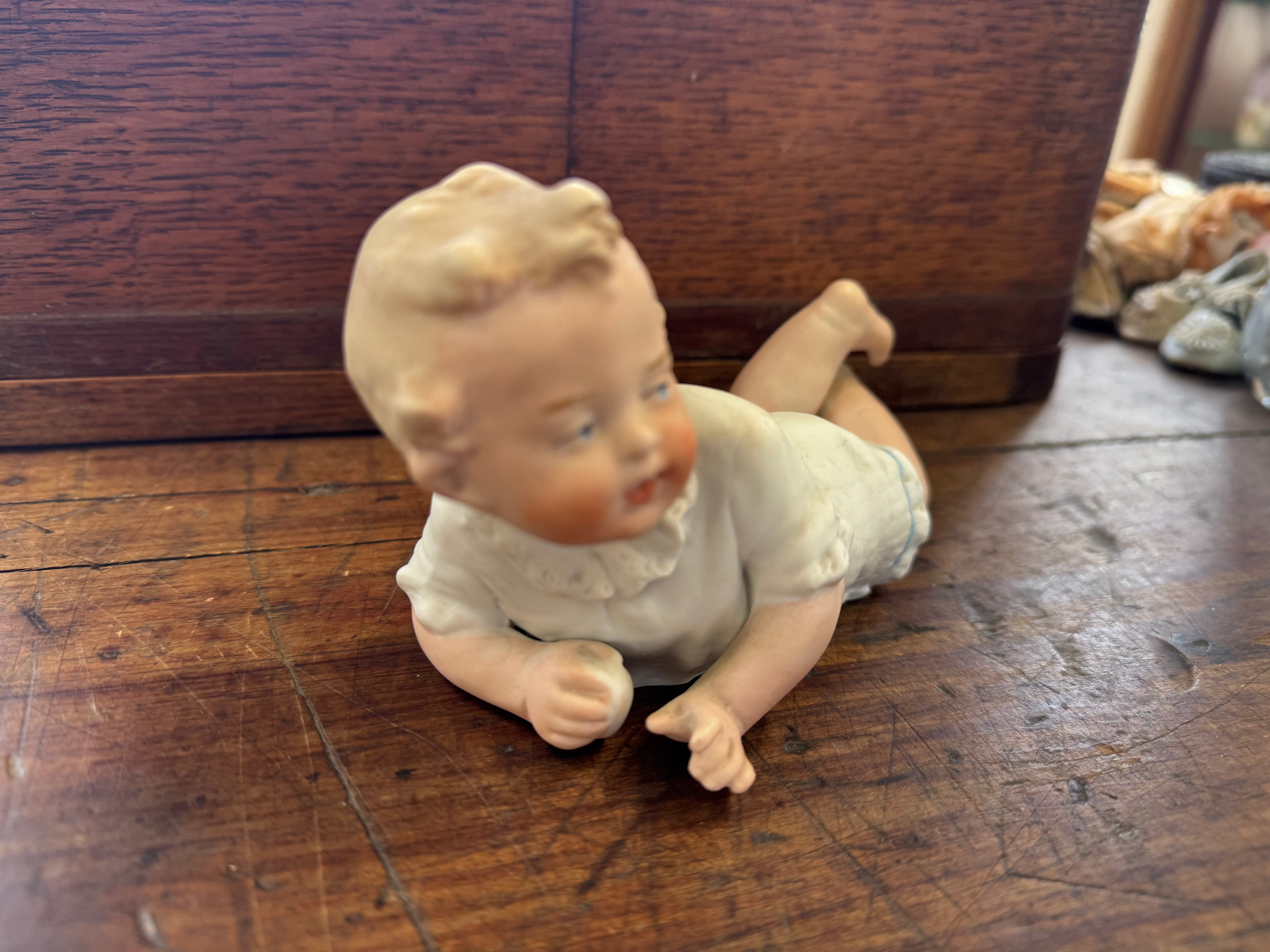 Gebrüder Heubach Piano Baby Dolls A Pair