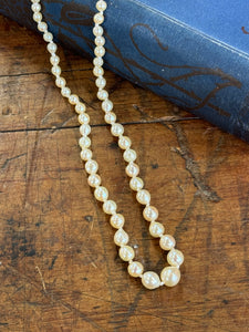 Fresh Water Pearls knotted 28cm Length Off White